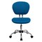 Emma and Oliver Mid-Back Mesh Padded Swivel Task Office Chair with Chrome Base